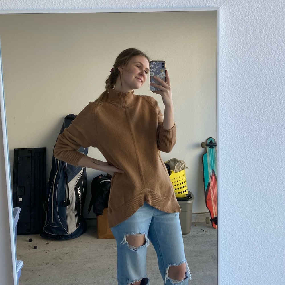 Maeve by Anthropologie Light Brown Sweater (M)